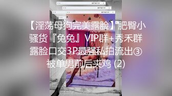 【淫荡母狗完美露脸】肥臀小骚货『兔兔』VIP群+秀禾群露脸口交3P最强私拍流出③被单男前后夹鸡 (2)