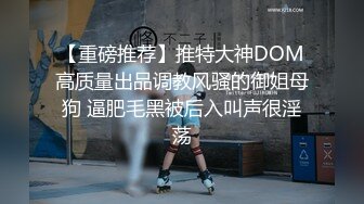 【重磅推荐】推特大神DOM高质量出品调教风骚的御姐母狗 逼肥毛黑被后入叫声很淫荡