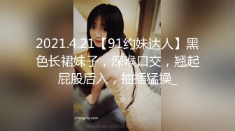 2021.4.21【91约妹达人】黑色长裙妹子，深喉口交，翘起屁股后入，抽插猛操_