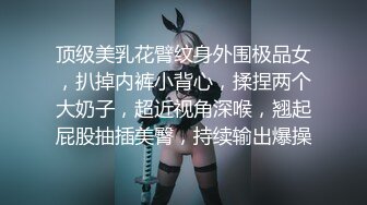 顶级美乳花臂纹身外围极品女，扒掉内裤小背心，揉捏两个大奶子，超近视角深喉，翘起屁股抽插美臀，持续输出爆操