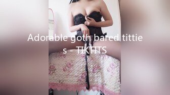 Adorable goth bared titties - TIKTITS